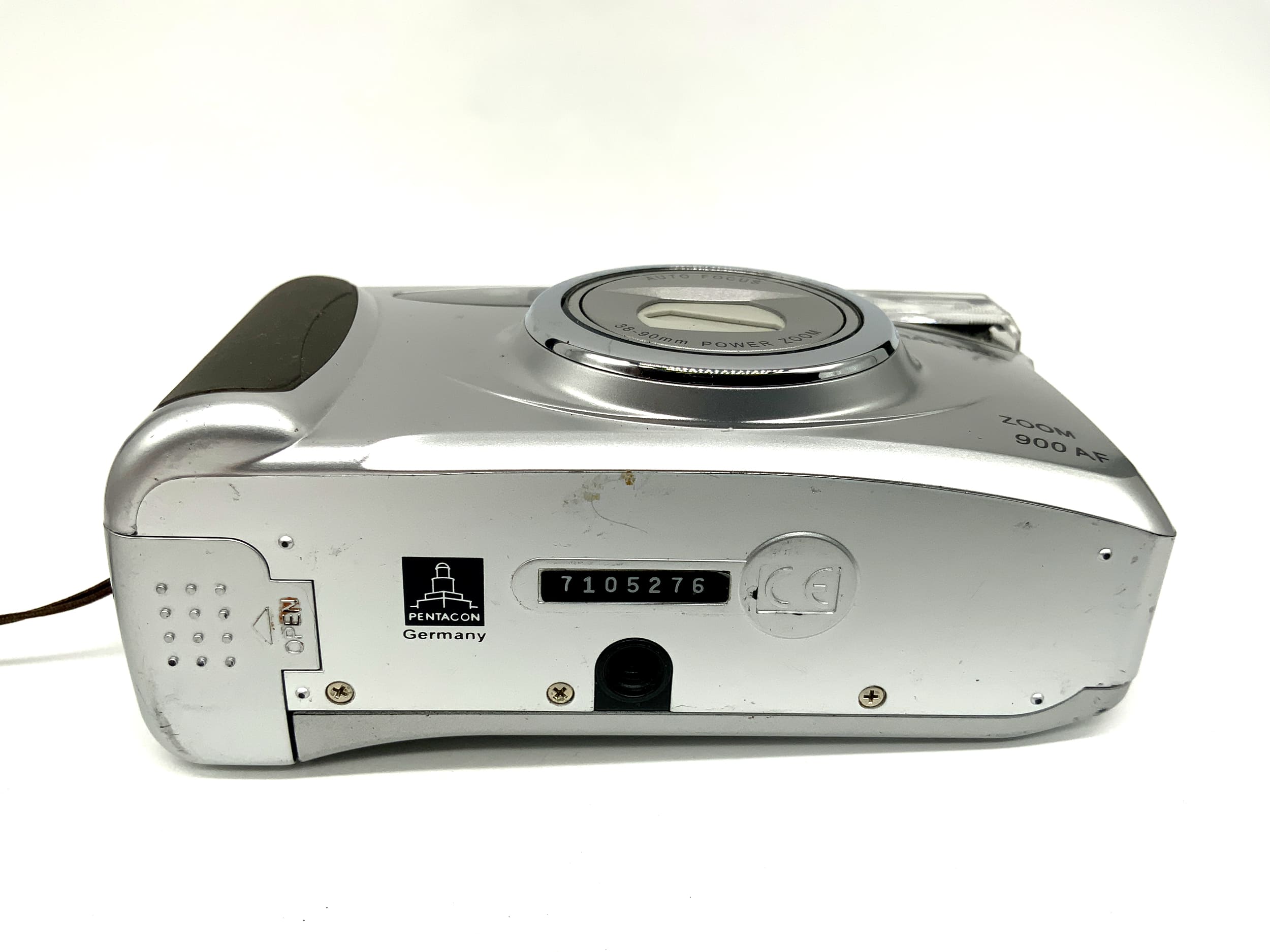 Praktica 900 AF Point&Shoot mit 38-90mm Power Zoom Kompaktkamera Analogkamera