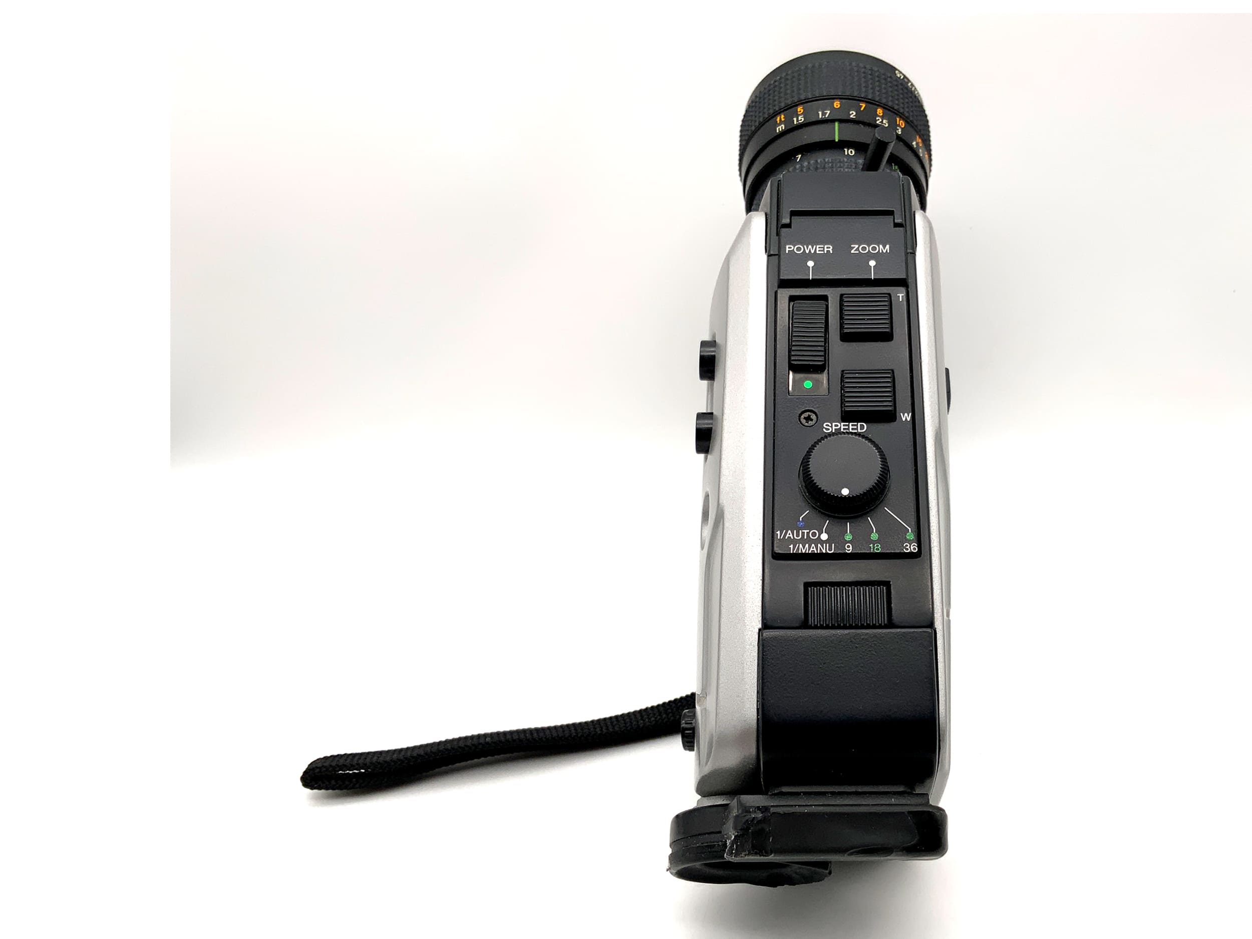 Bauer C47 XL film camera with Neovaron 1:1.2/7-45 Super 8 narrow film movie camera