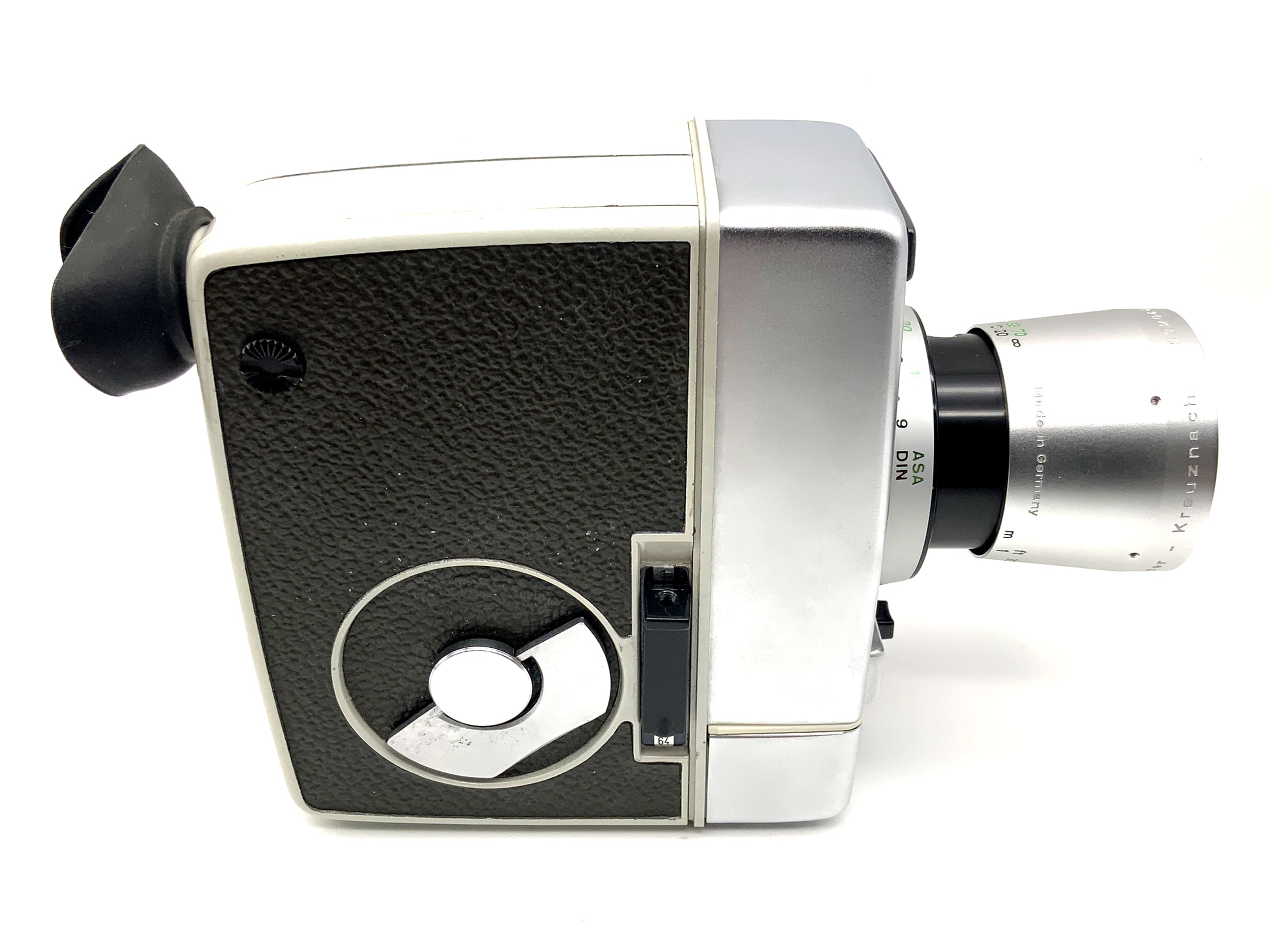 Bauer 88RS movie camera with Variogon 1:1.8/8-48 double 8mm film lens