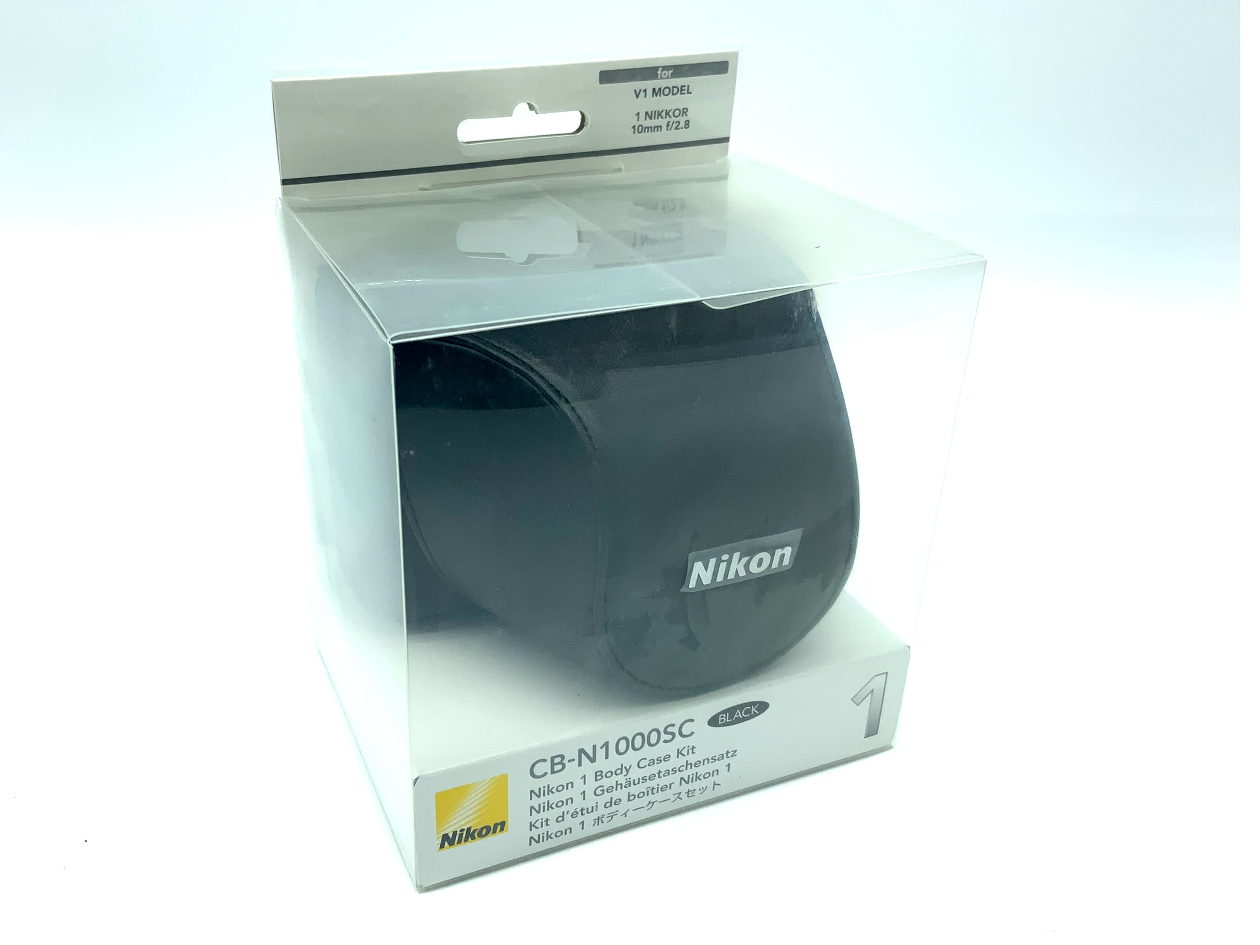 Nikon 1 Gehäusetasche CB-N10000SC Body Case Kit Tasche Schwarz OVP