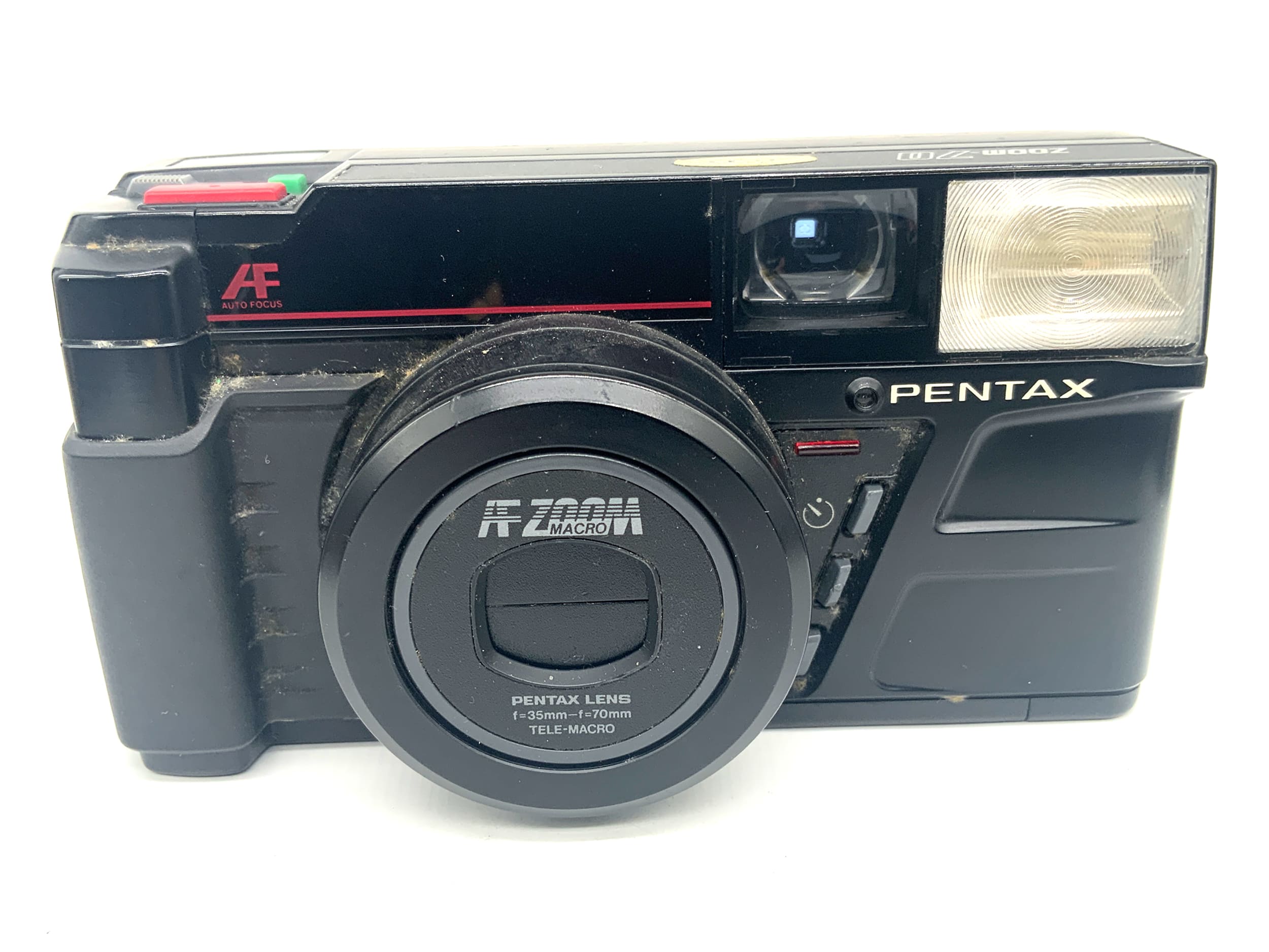 Pentax Zoom 70 Point&Shoot mit 35-70mm Tele Macro Kompaktkamera Analogkamera
