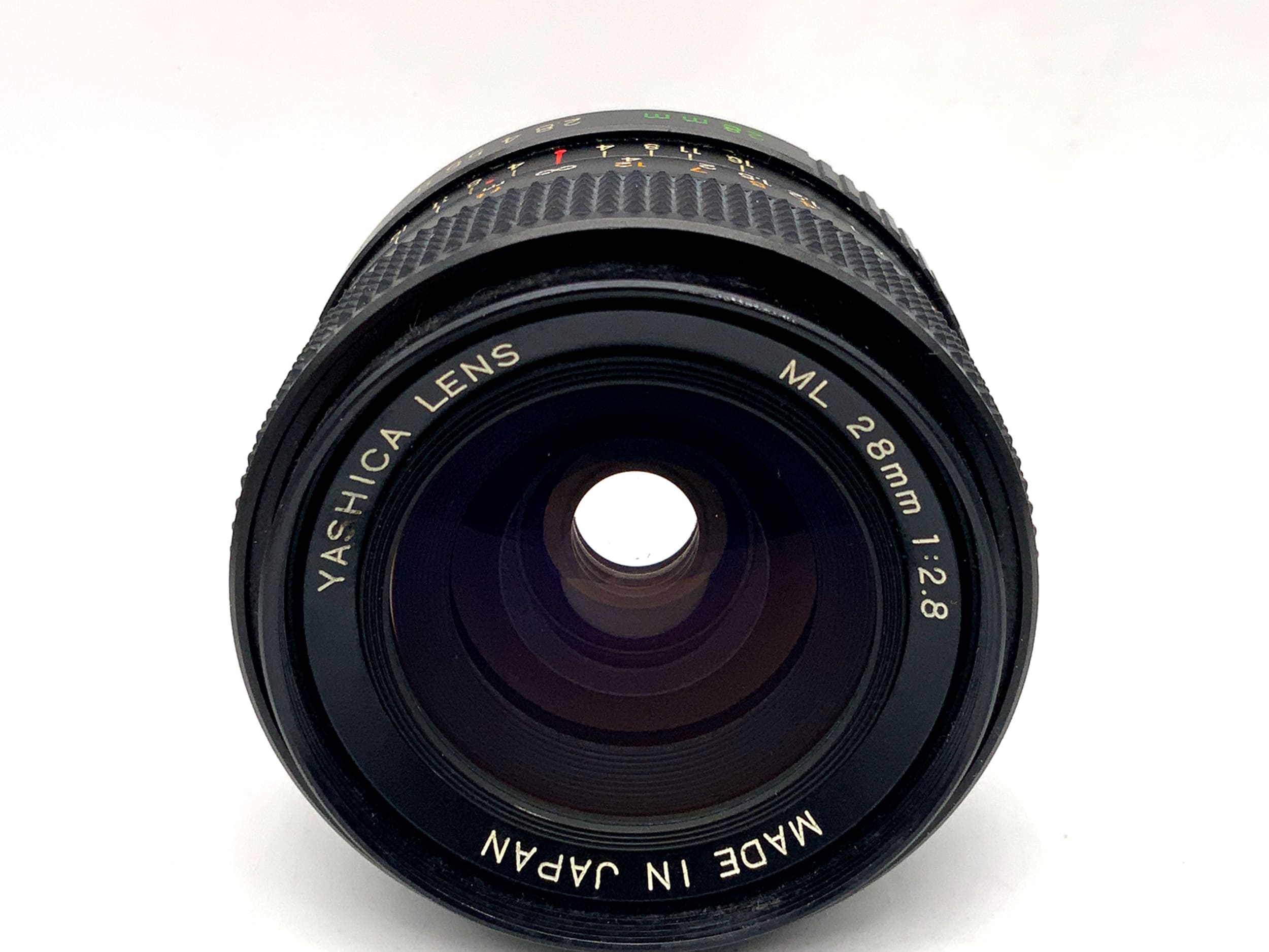 Yashica 28mm 1:2.8 ML prime lens (Yashica / Contax)