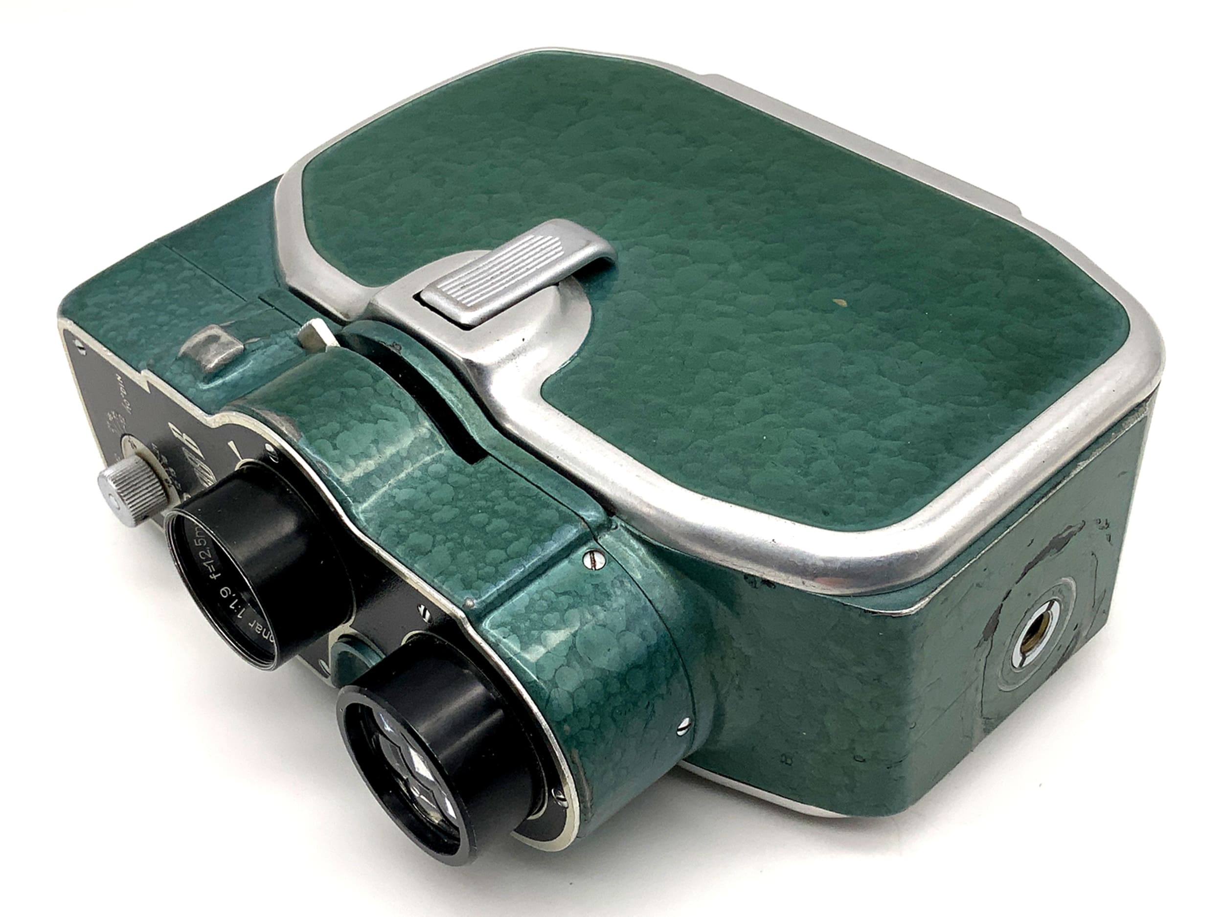 Bauer 88B film camera with Ronar 1:1.9 f=12.5mm red A double 8mm narrow film