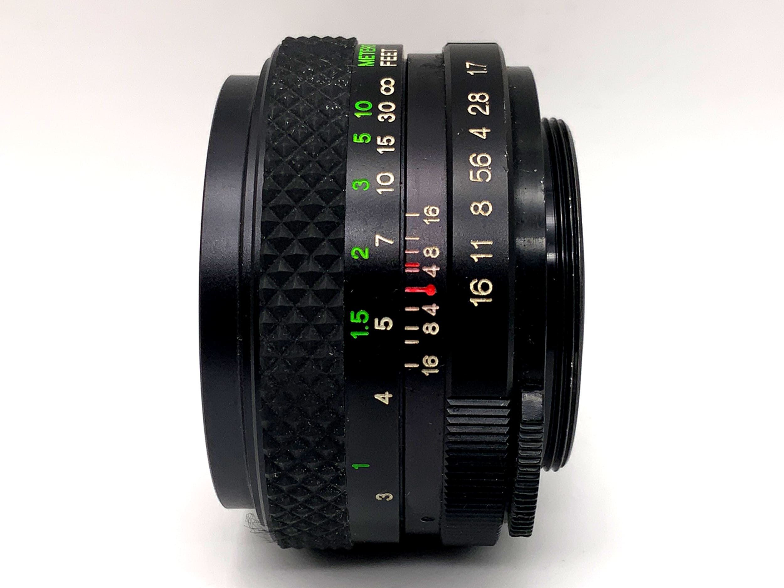 Porst 50mm 1:1.7 Color Reflex MC Auto F prime lens (M42)