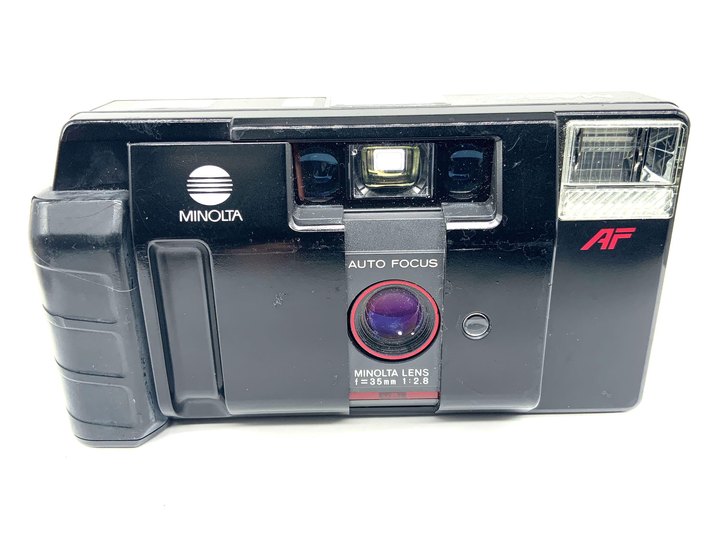 Minolta MAC-7 Point&Shoot mit lens 35mm 1:2.8 Kompaktkamera Analogkamera
