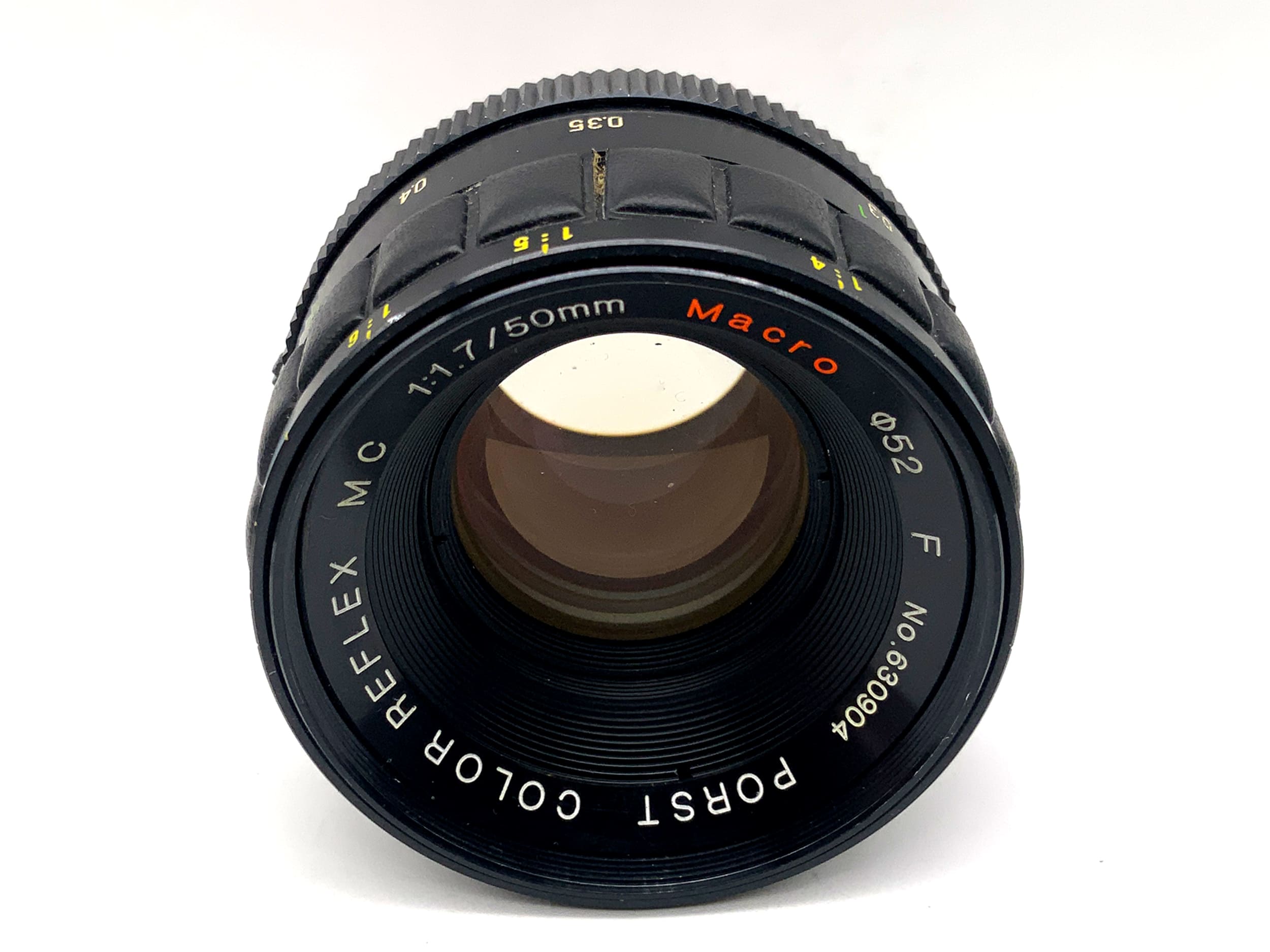 Porst 50mm 1:1.7 Color Reflex MC Macro F prime lens (M42)