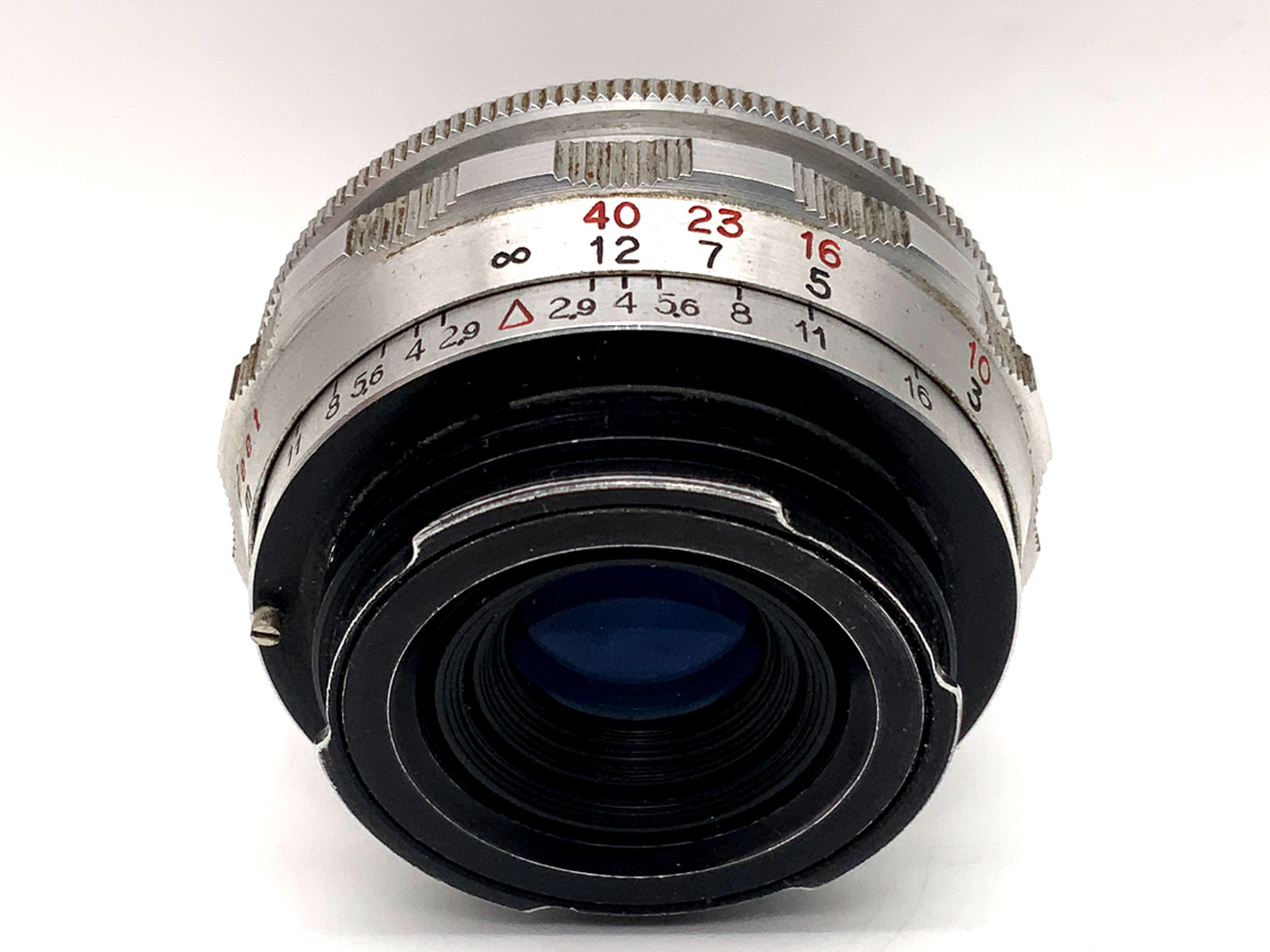 E. Ludwig 50mm 1:2.9 lens Meritar prime lens (Exa)