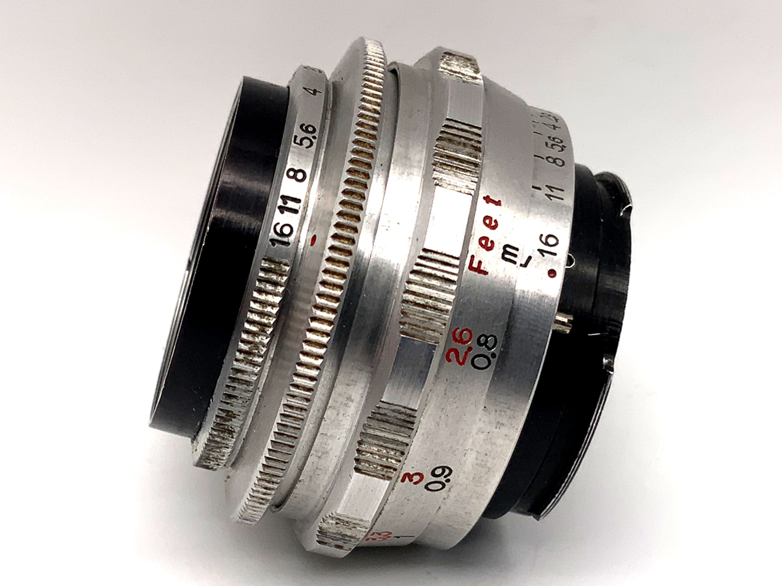 E. Ludwig 50mm 1:2.9 lens Meritar prime lens (Exa)