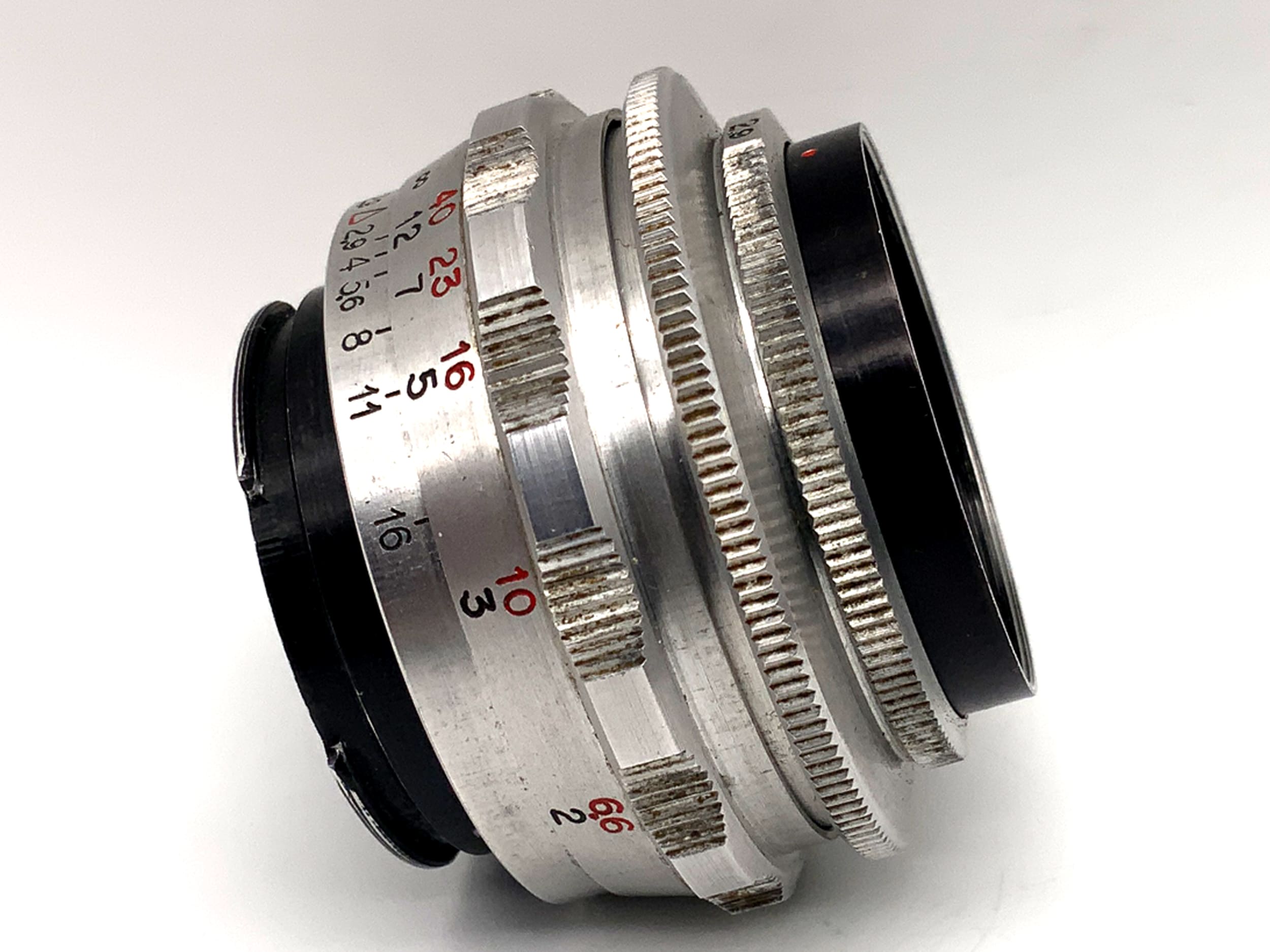 E. Ludwig 50mm 1:2.9 lens Meritar prime lens (Exa)