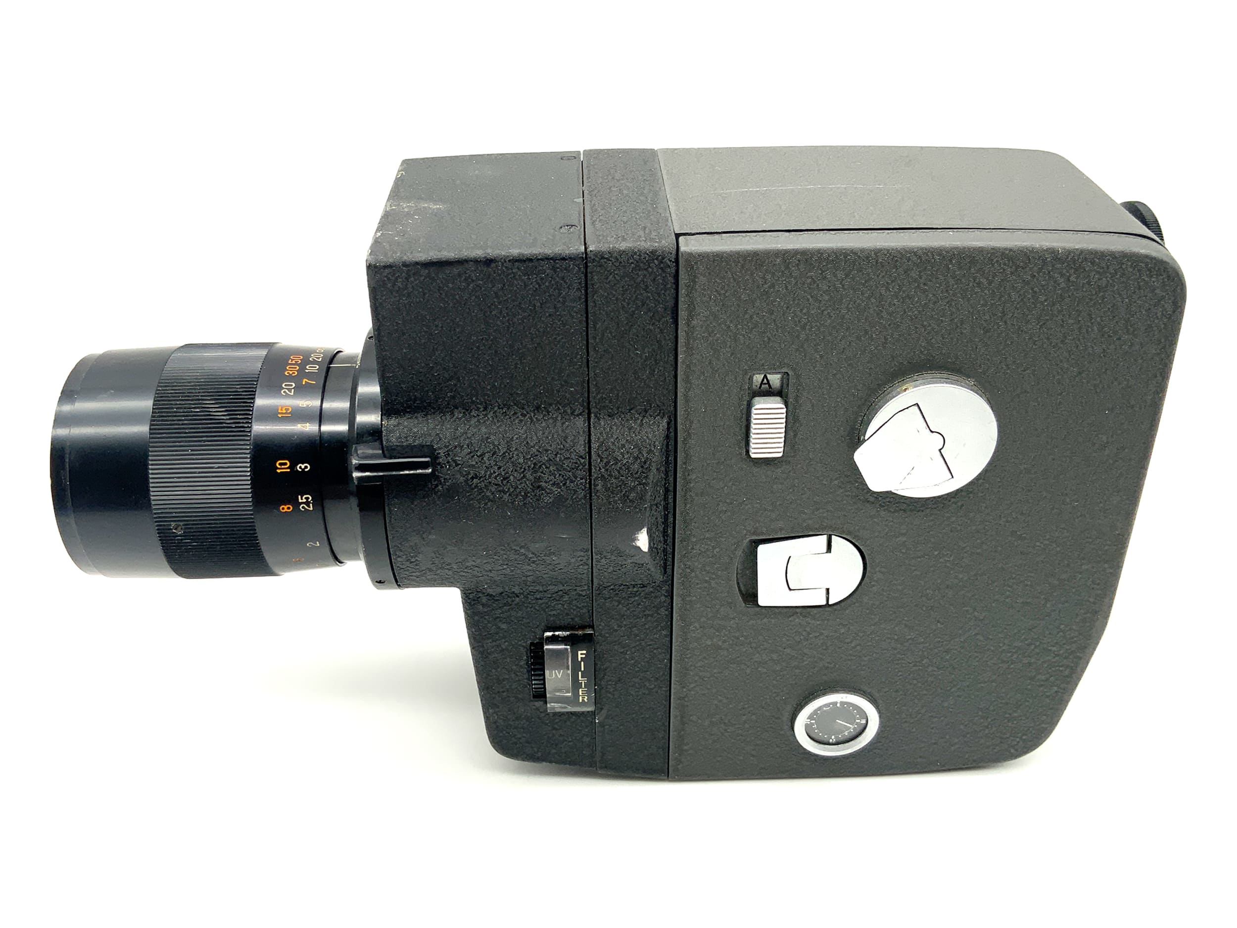 Sankyo 8-Z film camera with zoom lens f=10-30mm 1:1.8 double 8mm film