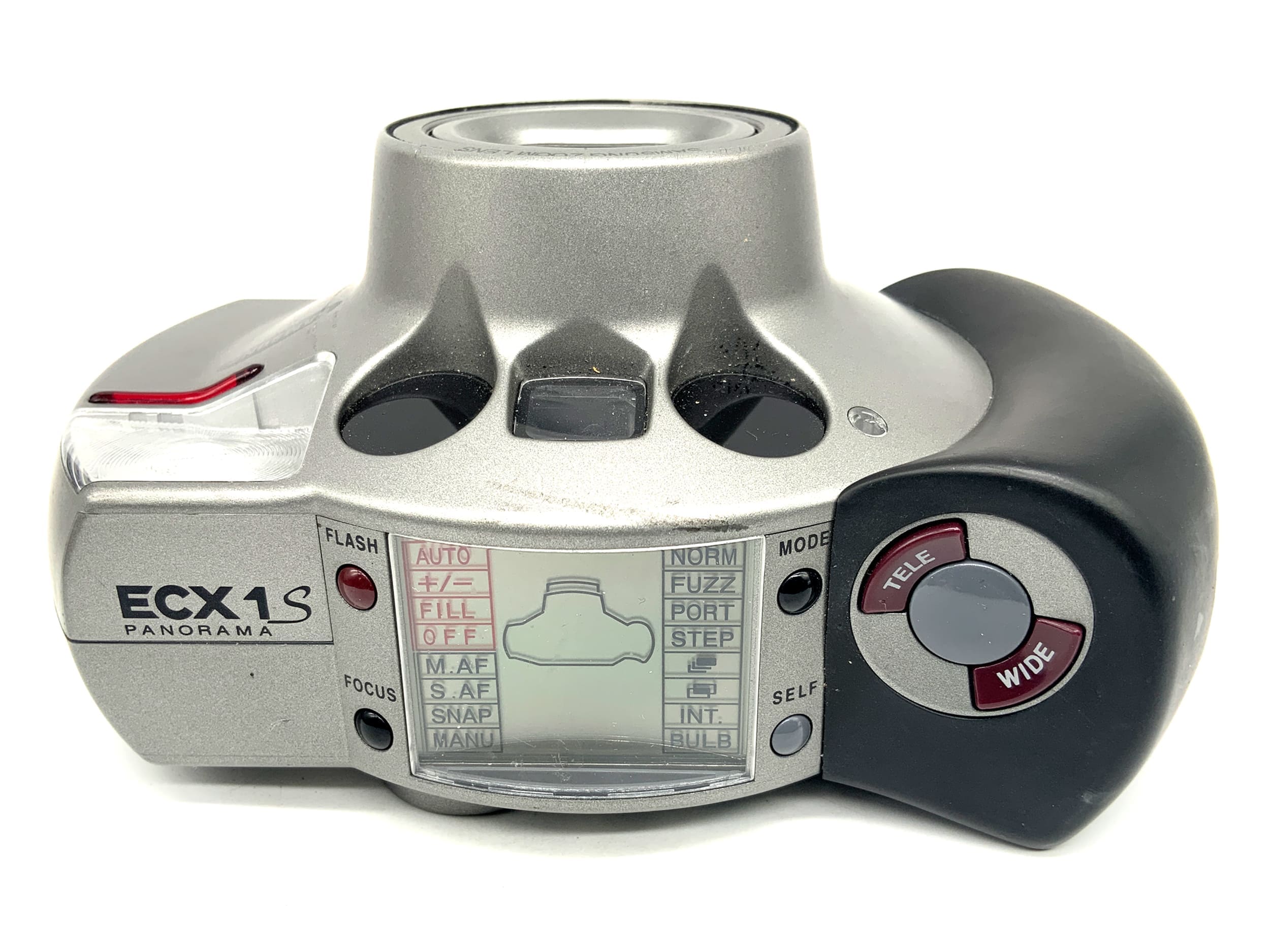 Samsung ECX 1S Panorama Point&Shoot mit 38-140mm Auto Macro Analogkamera