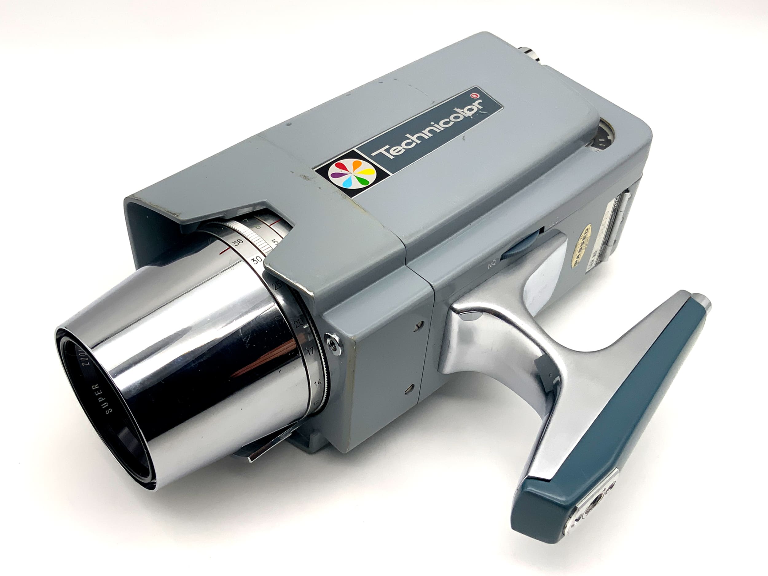 Technicolor Mark Ten film camera with Technor 1:1.8 12-36mm Instant Load Super 8