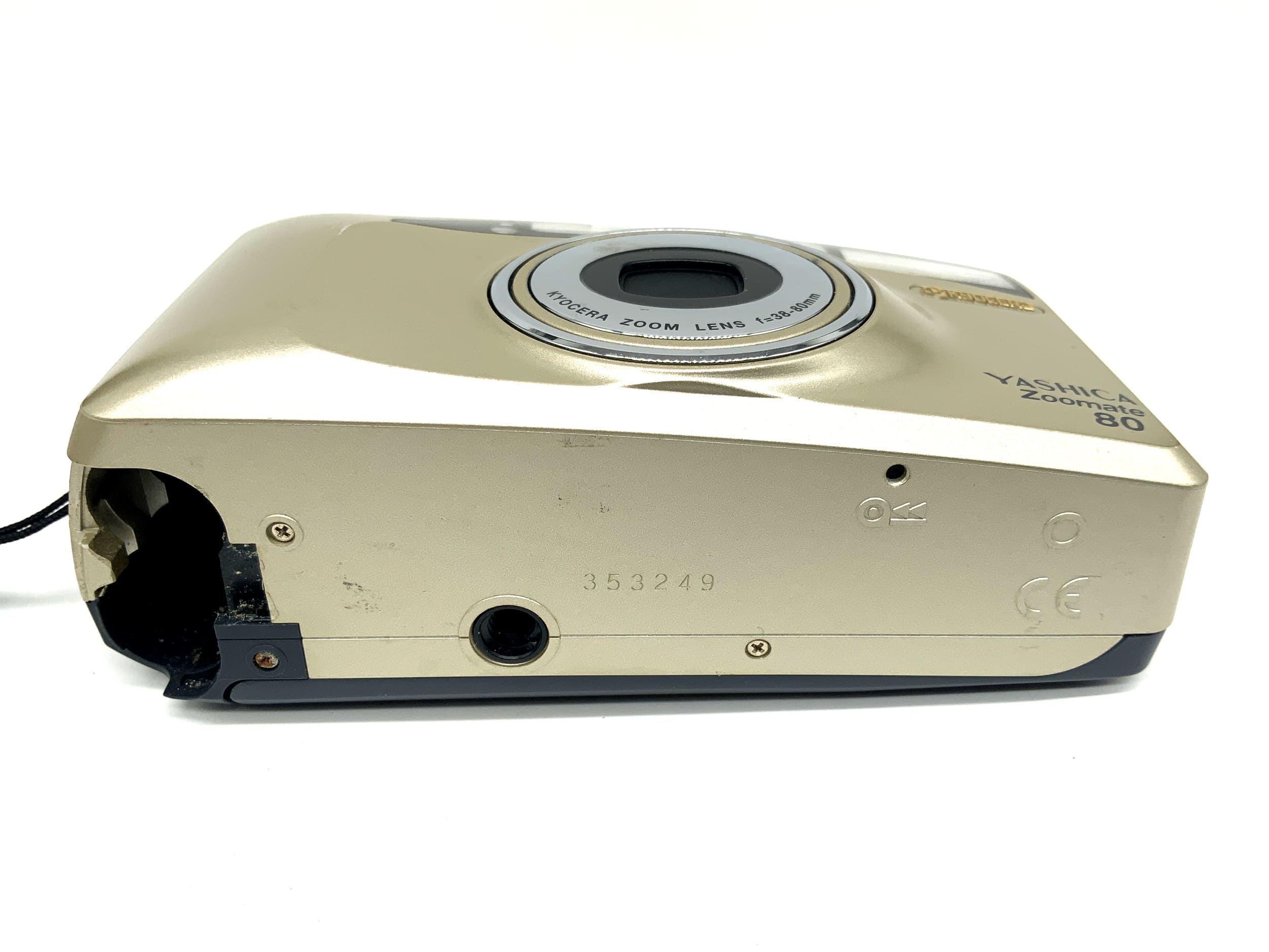 Yashica Zoomate 80 Point&Shoot mit 38-80mm Kompaktkamera Analogkamera
