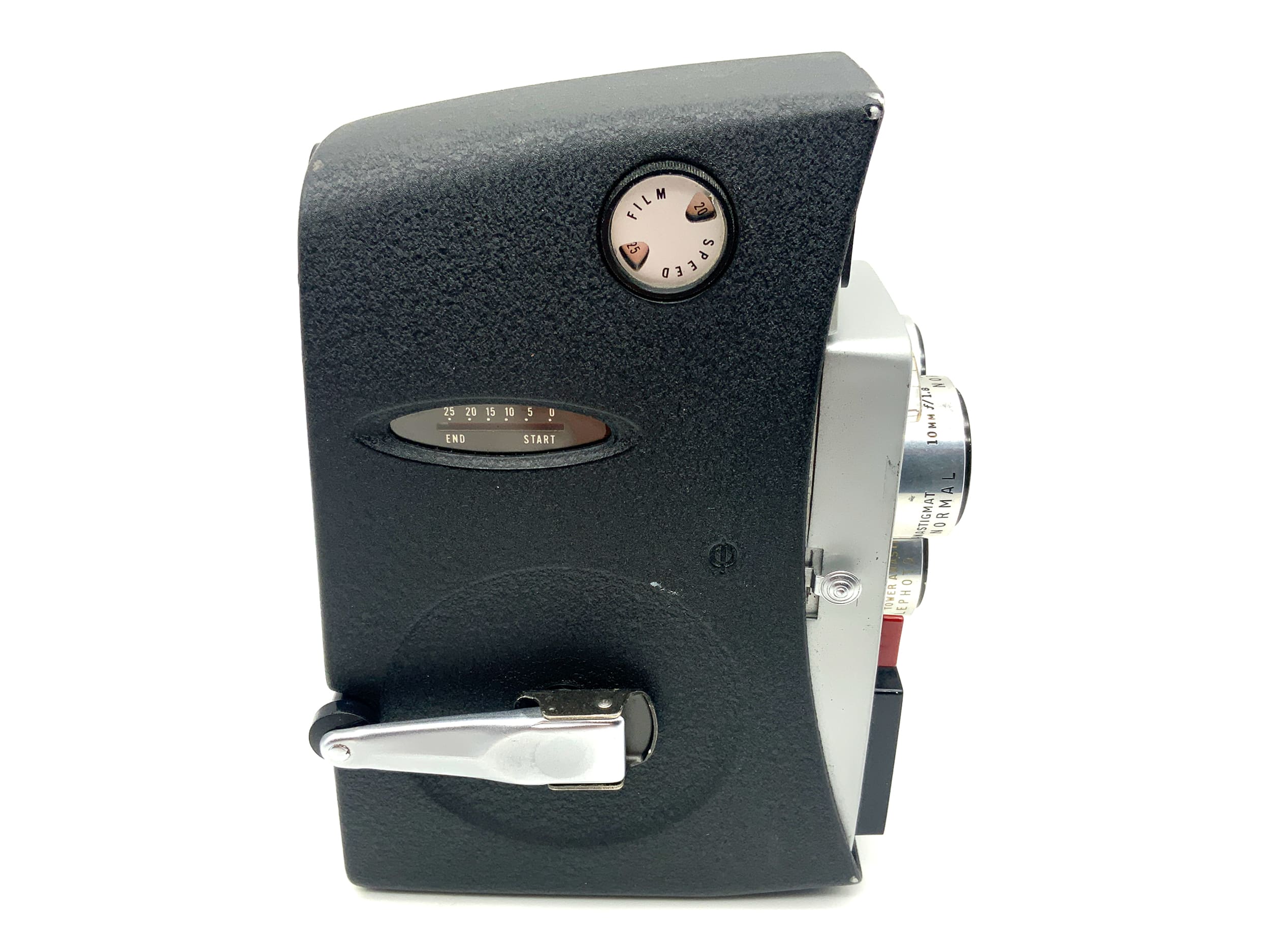 Tower Normal Backlight film camera with 3x Anastigmat 6.5mm, 10mm, 25mm dual 8mm lenses