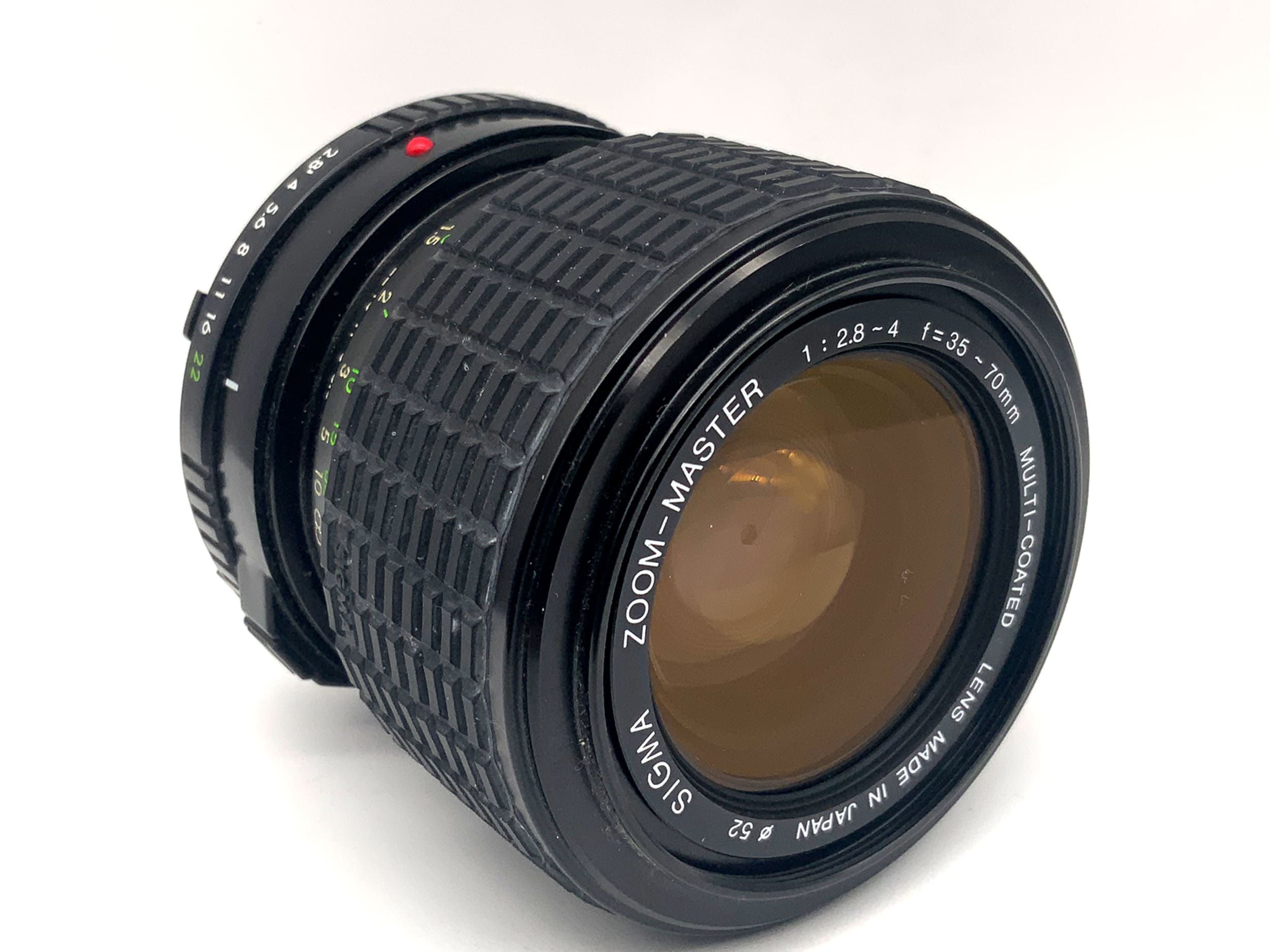 Sigma 35-70mm 1:2.8-4 Zoom-Master MC Zoom Lens (Minolta MD)