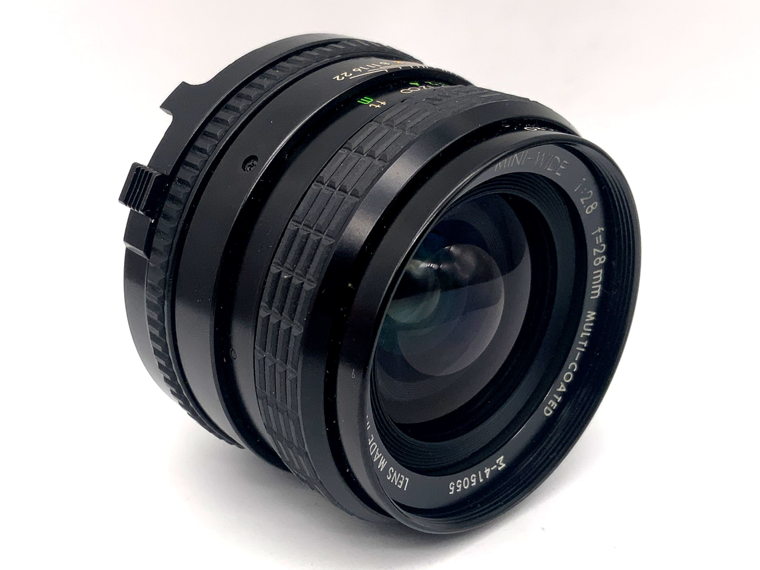 Sigma 28mm 1:2.8 Mini-Wide MC Macro prime lens (Minolta MD)