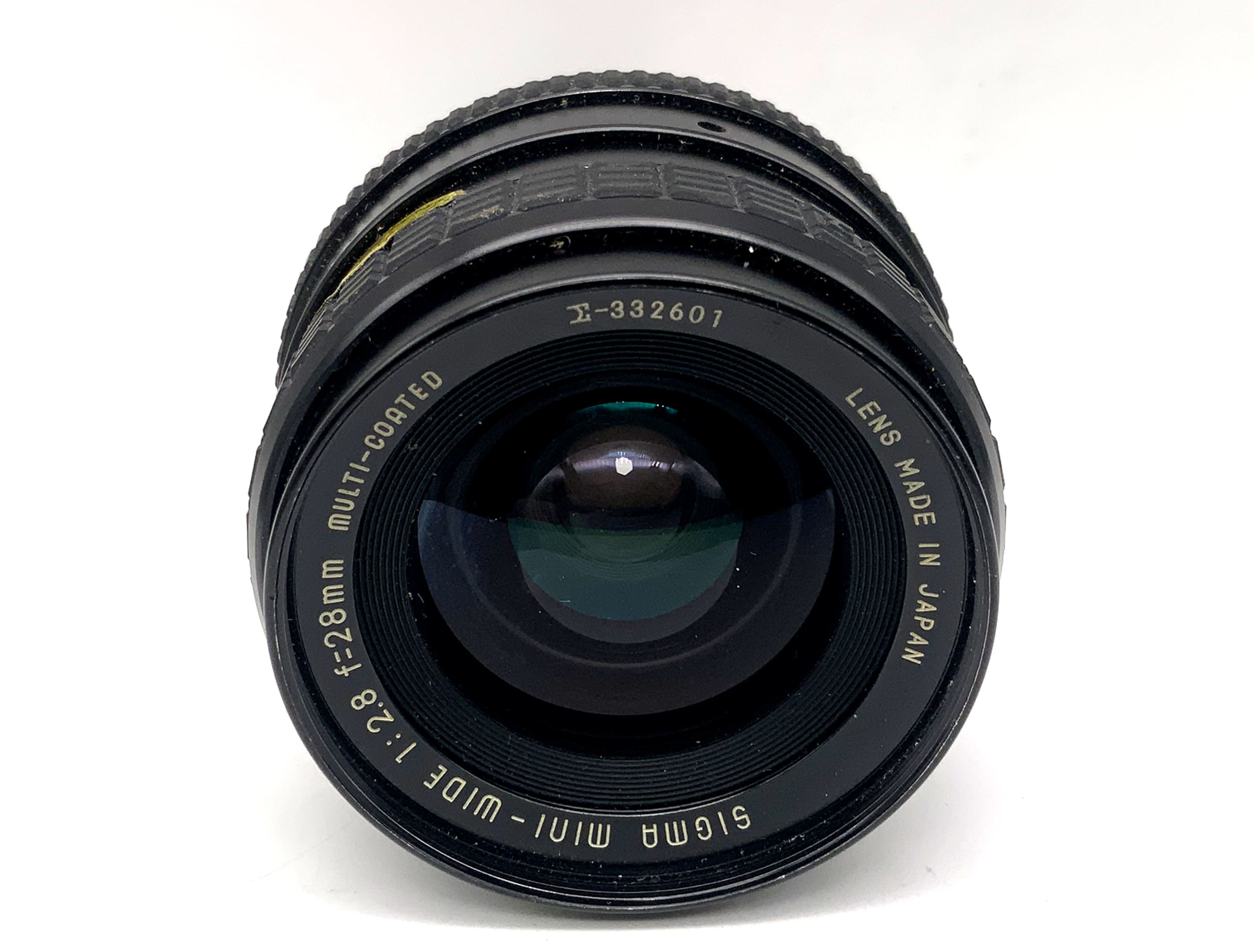 Sigma 28mm 1:2.8 Mini-Wide MC Macro prime lens (Yashica / Contax)