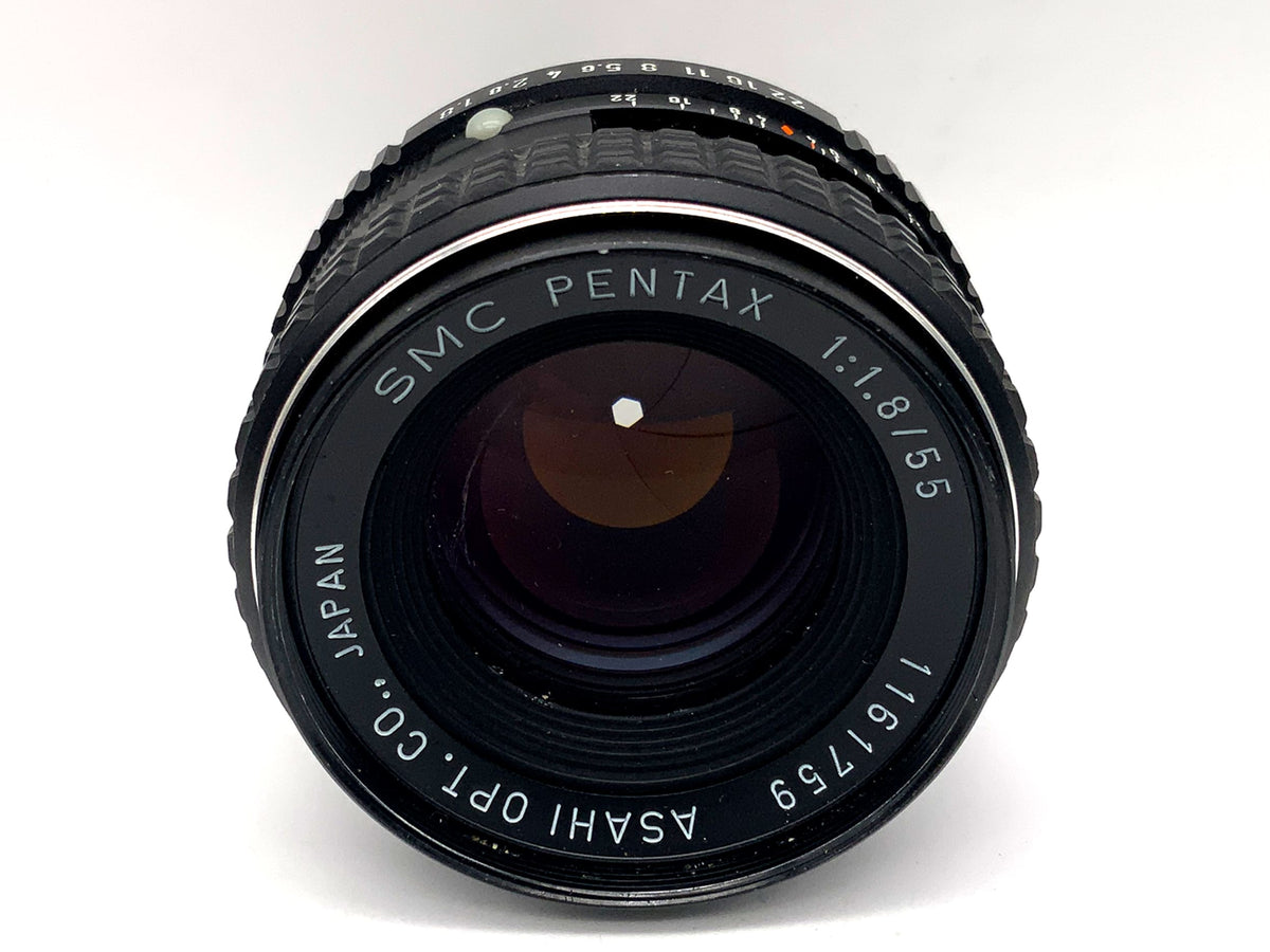 Asahi Pentax 55mm 1:1.8 Lens SMC Prime Lens (Pentax K)