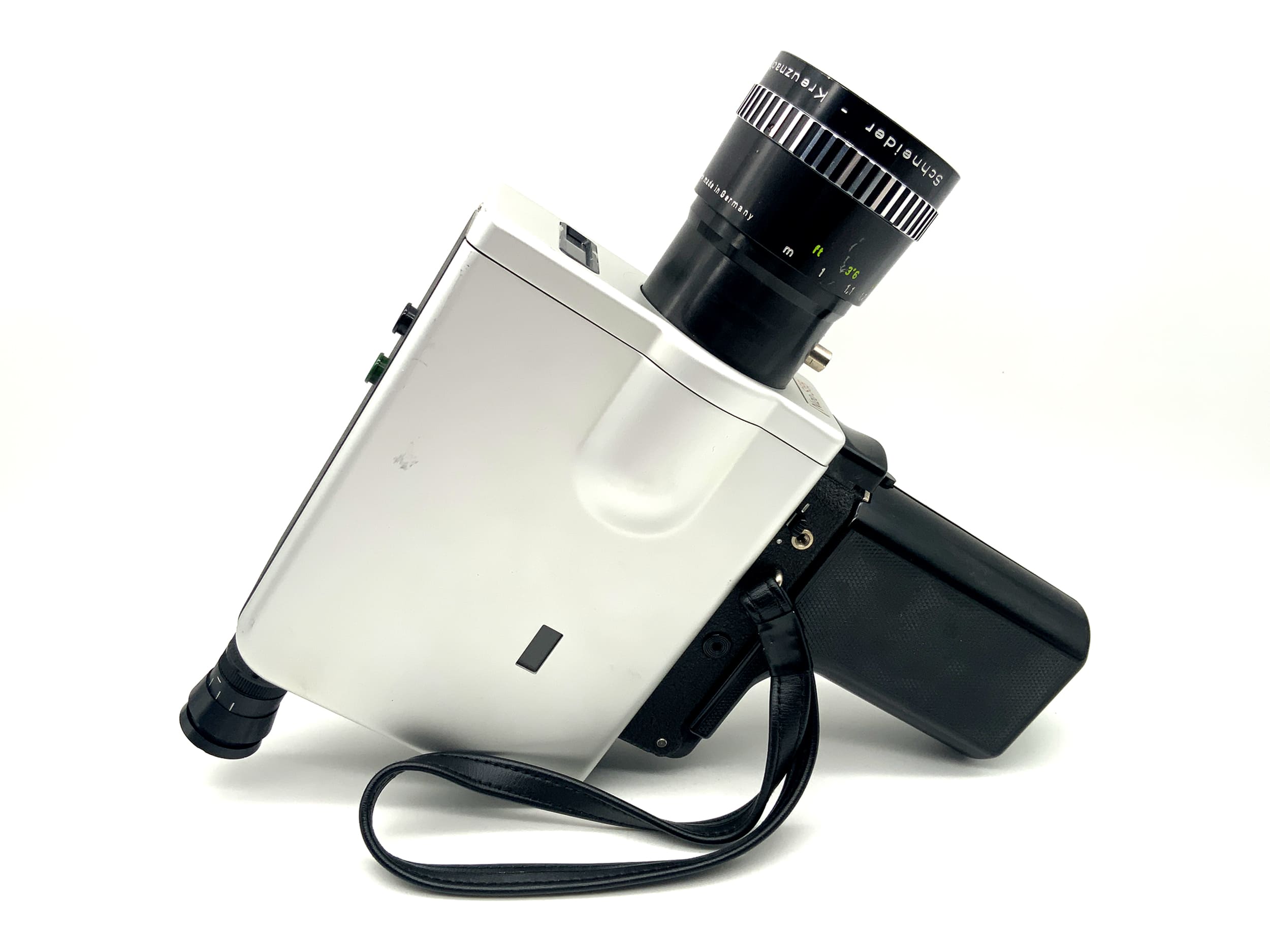 Braun Nizo S55 film camera with Variogon 1:1.8/7-56mm Super 8 lens.